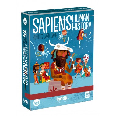 Juego de carta "Sapiens, la historia de la humanidad"