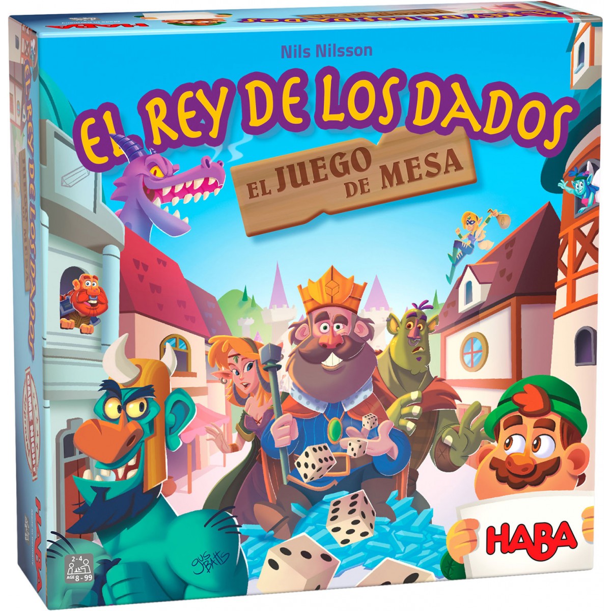 EL REY DE LOS DADOS Cómo se juega / Tutorial Juegos de mesa - HABA 