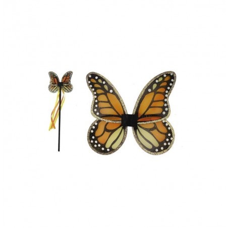 En stock Alas de disfraz de Halloween de mariposa monarca para