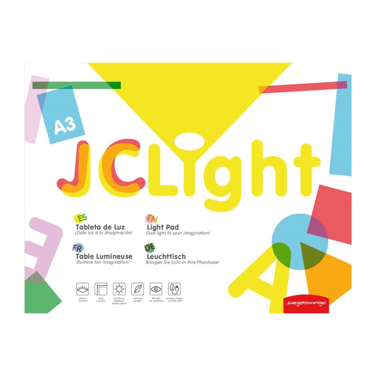 Tableta de luz A3 – Juegaconmigo – Ttipi Store