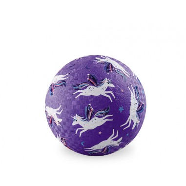 Pelota de13 cm Unicornios Morada de Crocodile Creek